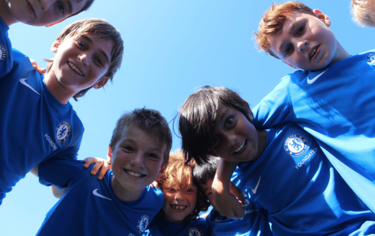 Chelsea football camps indoor training